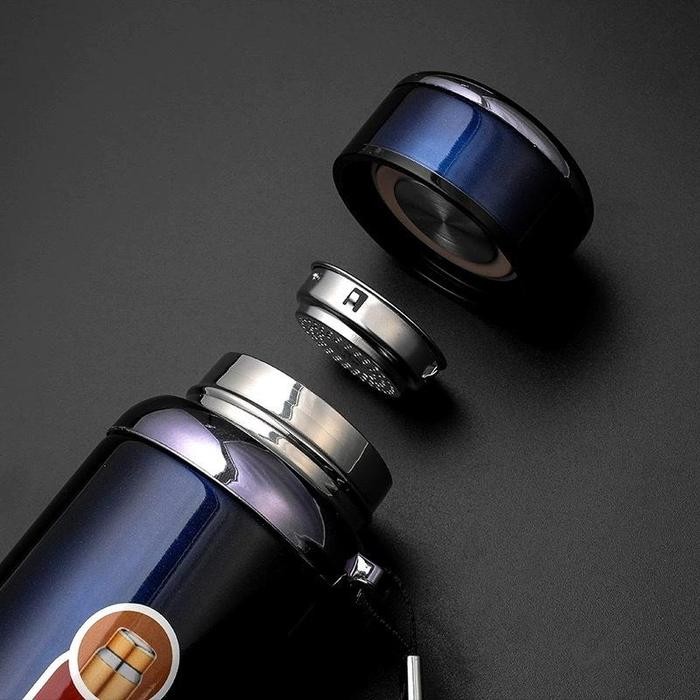 LDD-Tumbler Panas Dingin Air Minum 1 Liter Thermos Food Grade Vacuum Flask Tumbler Tahan Dingin