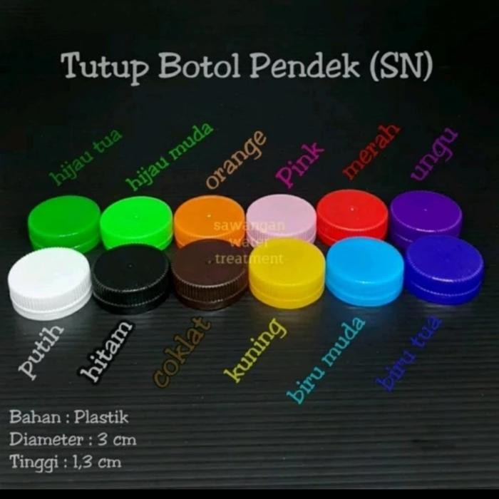 Botol Cantik 150ml SN /Botol plastik 150ml Tutup Pendek /