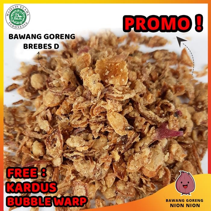 

promo bawang goreng brebes grade d 1kg - enak dan renyah