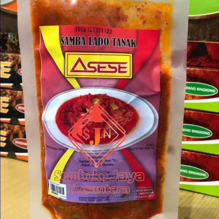 

sambel lado / Sambal lado /samba Lado Tanak Asese 500 gr asli padang