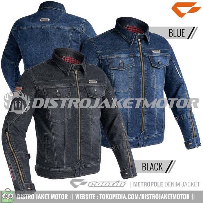 Pilihan- Jaket Contin Metropole Denim Riding Jeans