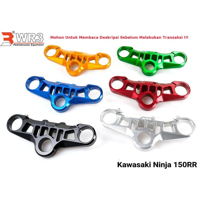 Segitiga Stang Triple Clamp WR3 Ninja 150RR