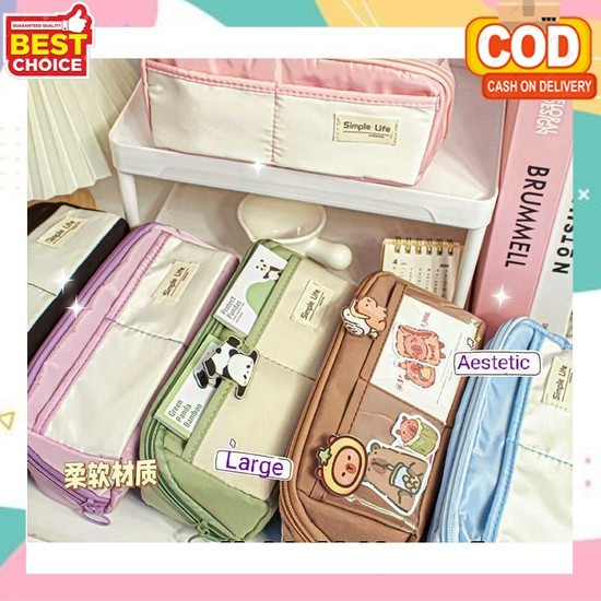 

Pouch Premium 2025 Disgrip Tempat Pensil Anak Import Aesthatic Cowok Wadah Korean Style Untuk Anak Kecil Kotak Pengsil Remaja Murah Korea Estetik Dosgrip Dusgrip Pencil Case Cewek Pengcil Case Lucu Tempat Pensil Aesthati Simple Life Pencil Case Tempat