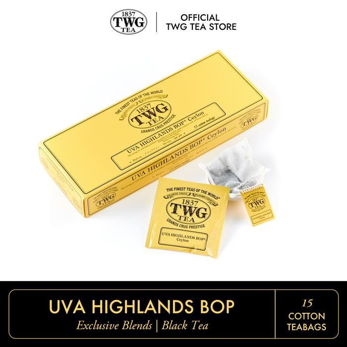 

TWG Tea UVA Highlands BOP, Cotton Teabag