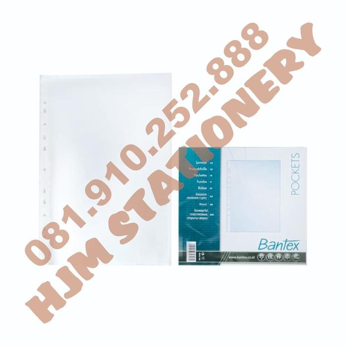 

Pilihan- Bantex Pp Pocket Plastik F4 Clear 8843