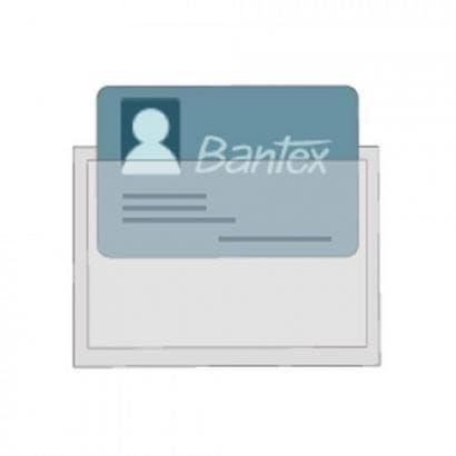 

Bantex Adhesive Business Card Pocket Ref.887600 / Tempat Kartu Nama Original