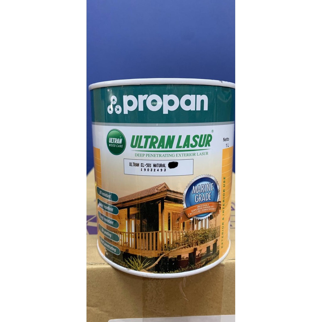 Cat Politur Propan Ultran Lasur El-501 Natural 1Ltr