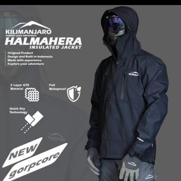 Jaket Gopcore Kilimanjaro Halmahera 3 Layer Waterproof - Rain Jacket