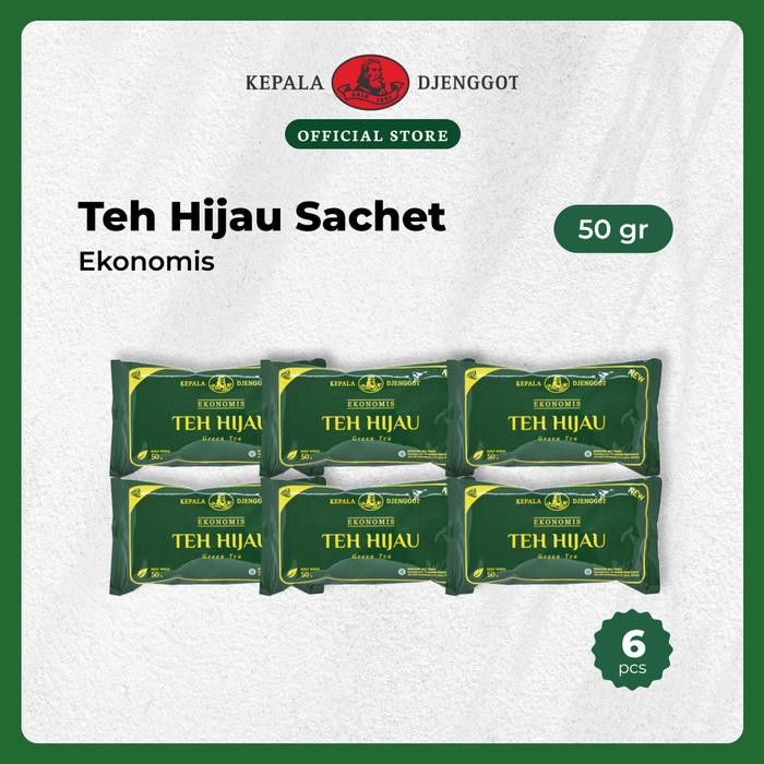 

Exp Lama Kepala Djenggot Teh Hijau Sachet 50gr x 6pcs - Teh Hijau Ekonomis