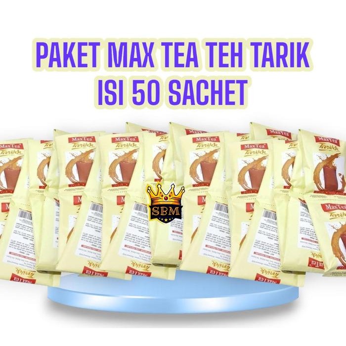 

Exp Lama Teh Tarik Max Tea 50 Sachet SBM - Minuman Instan Gula, Shopee Terlaris