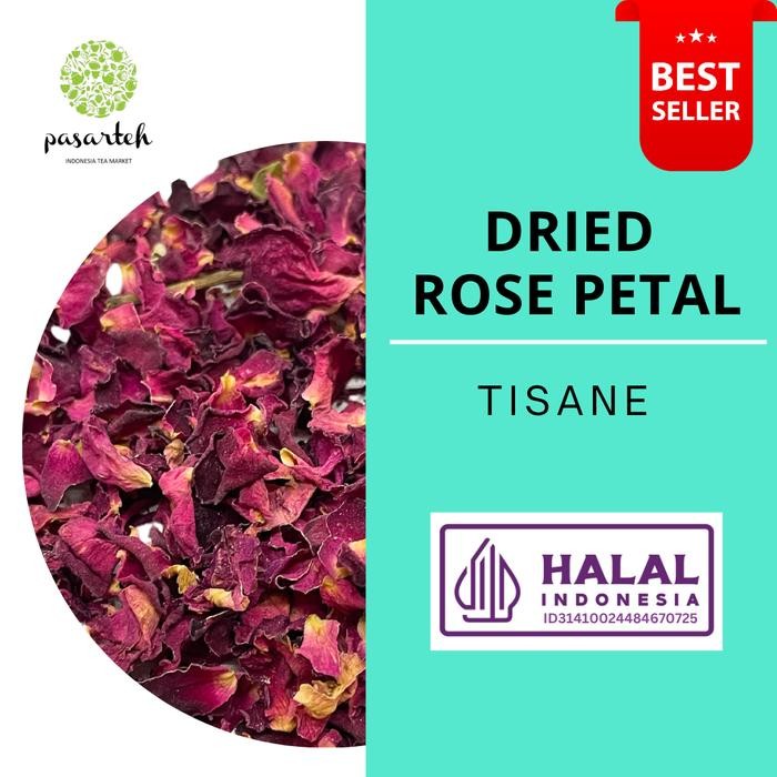 

Exp Lama Pasarteh Dried Rose Petal - Bunga Mawar Merah Kering Premium