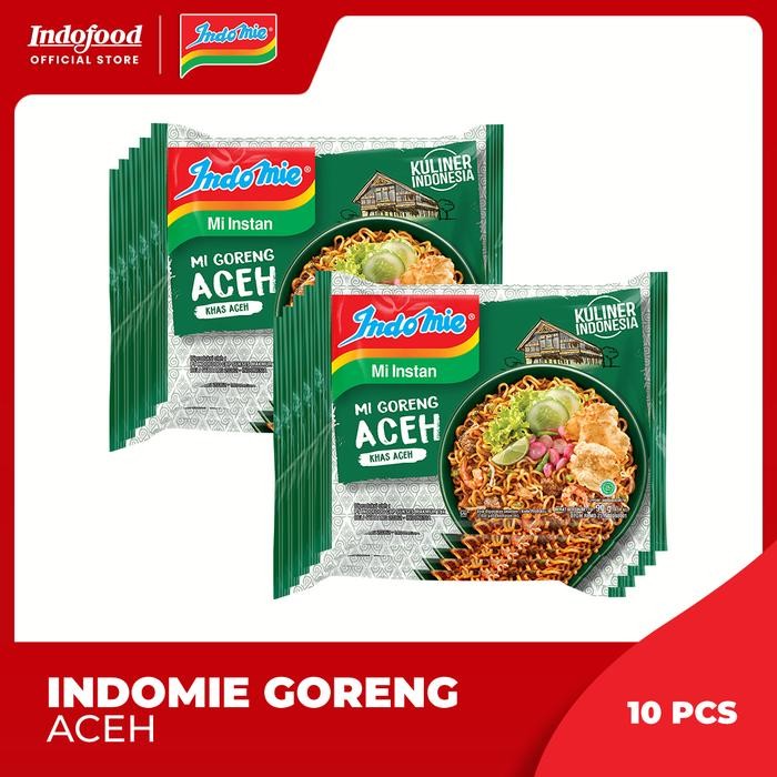

Pilihan- 10 Pcs - Indomie Mi Goreng Aceh 90 Gr
