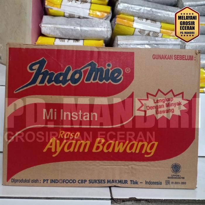 

Pilihan- Indomie Ayam Bawang Kuah 1 Kardus