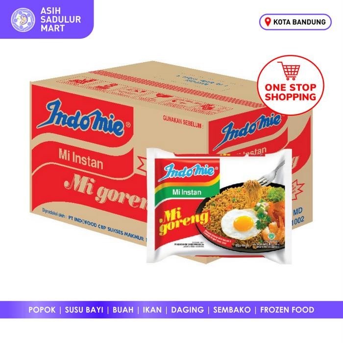 

Pilihan- Indomie Mi Goreng 1Dus 40Pcs Bandung