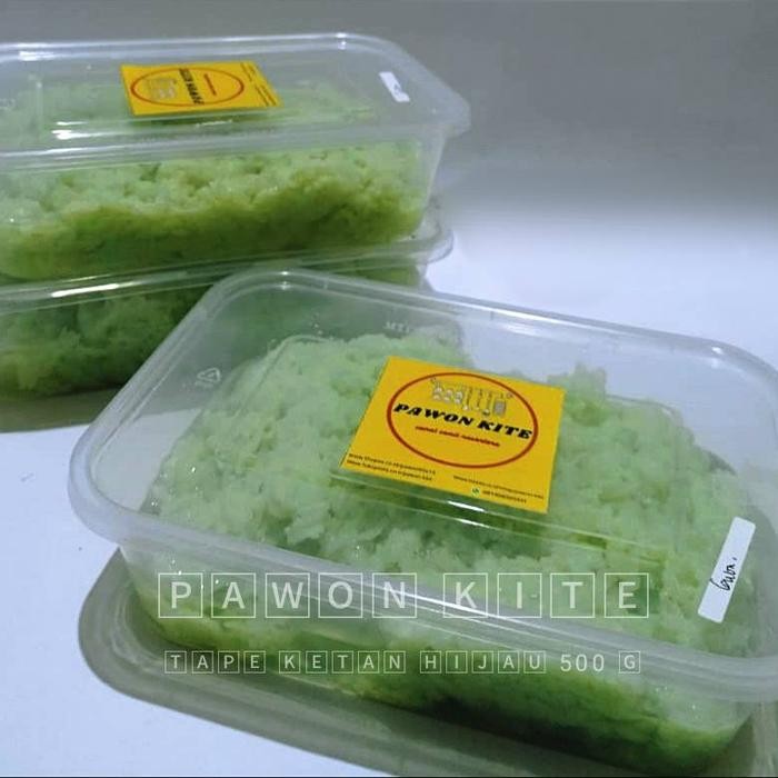 

Pilihan- Tape Ketan Hijau 500 Gram ~ Pawon Kite