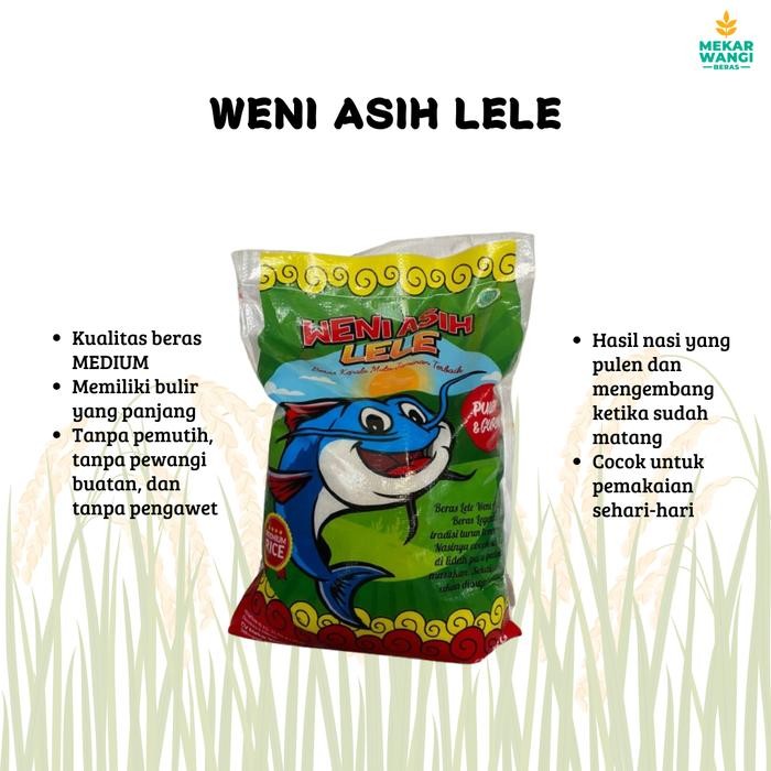 

Pilihan- Beras Weni Asih Lele 10Kg