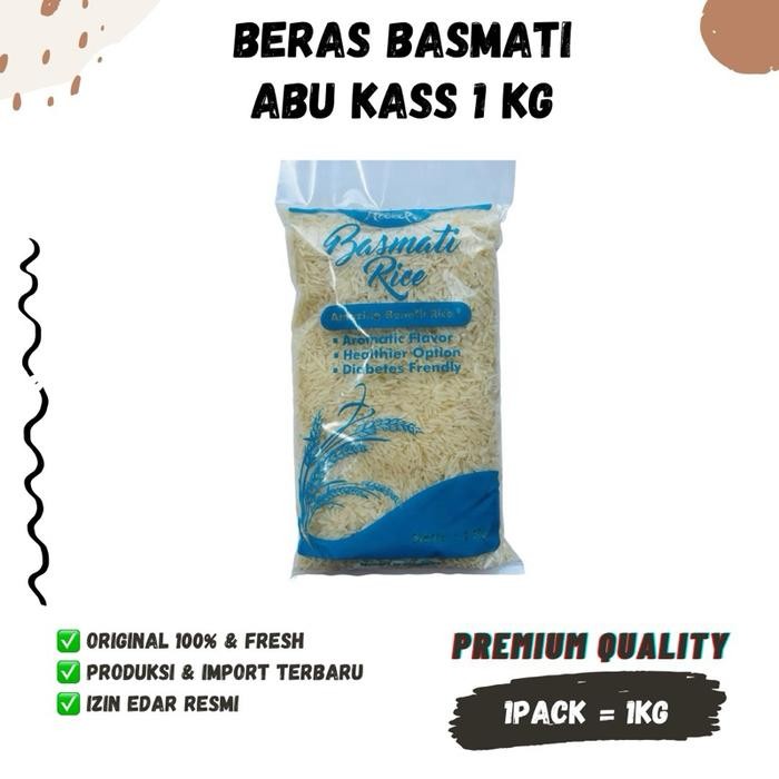 

Pilihan- Beras Basmati Abukass 1Kg Basmati 1Kg Beras India Arab Kebuli Basmati 1 Kg Basmathi
