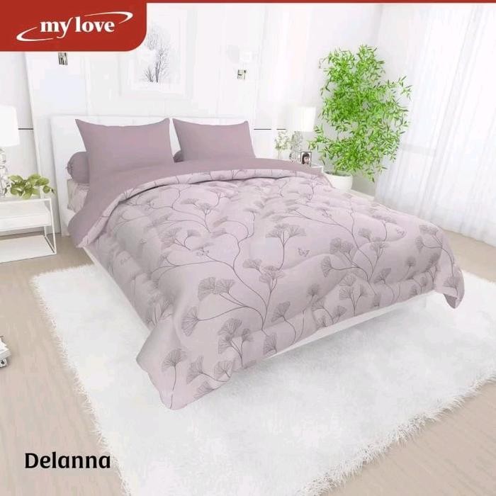 MY LOVE ORIGINAL Bedcover all my love 200x220 bedcover only tanpa sprei