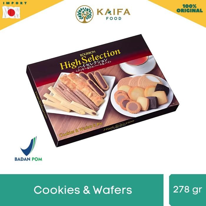 

Bourbon High Selection - Aneka biscuit khas Jepang