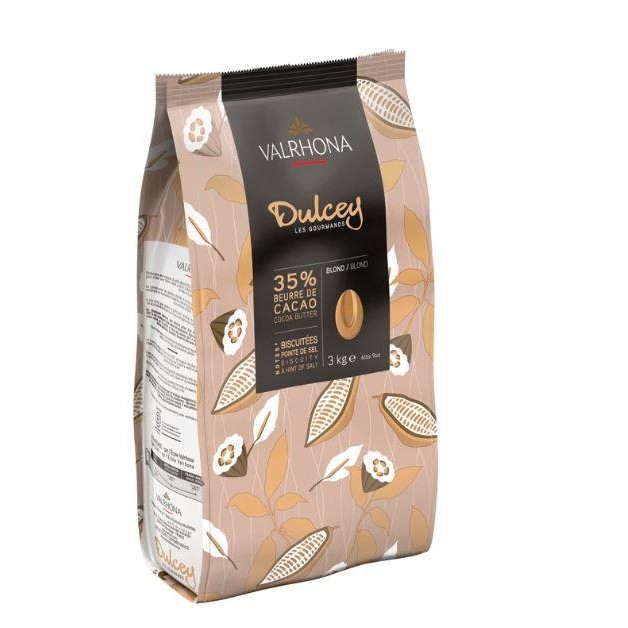 

Valrhona Dulcey 32% blond chocolate 250 gram