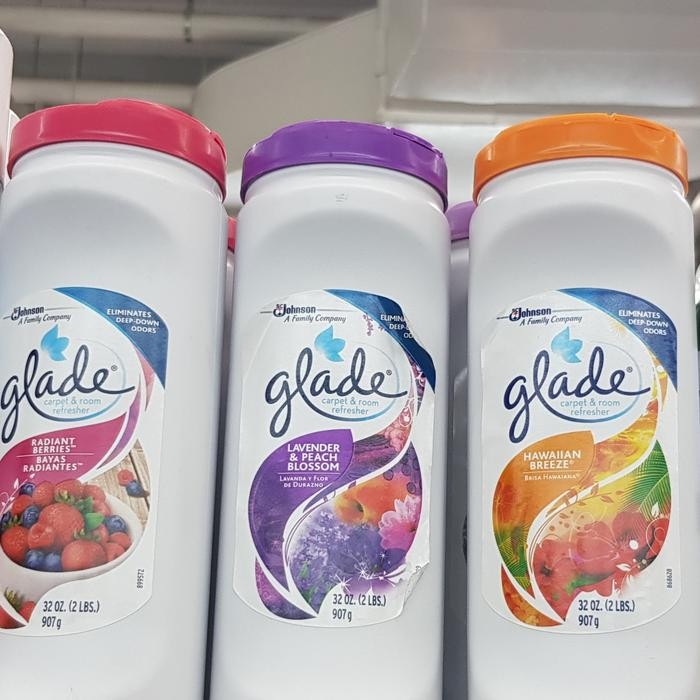 glade carpet and room refresher berry/lavender/hawaian breeze