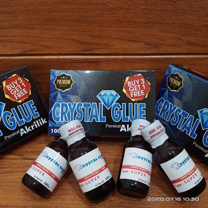 

Pilihan- Crystal Glue Lem Akrilik Super 100Ml Beli 3 Gratis 1 Khusus Akrilik Bening Ketebalan