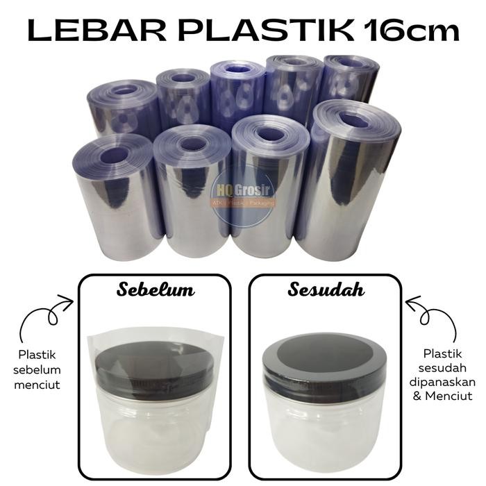 

Pilihan- Plastik Segel 16Cm X 25Meter (Shrink Film/Plastik Shrink/Heat Shrink)