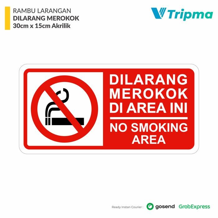 

Pilihan- Rambu Dilarang Merokok 30Cm X 15Cm Akrilik + Sticker Cutting