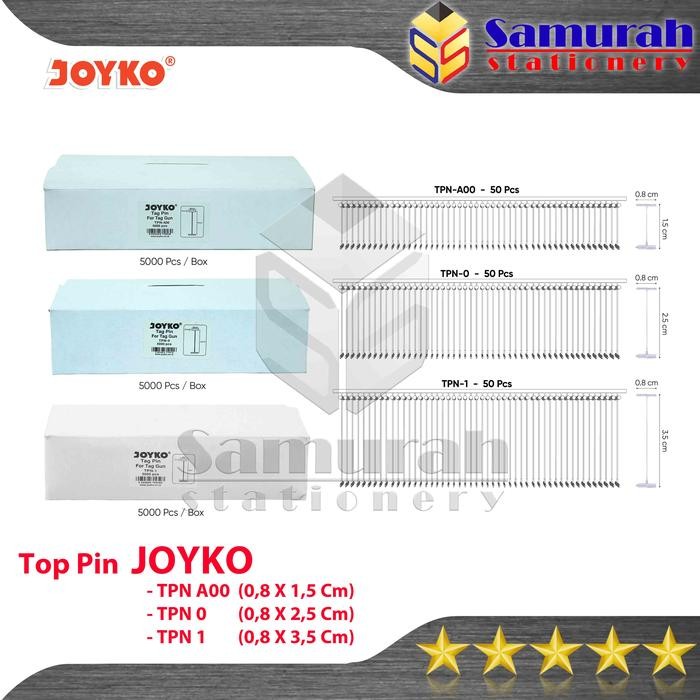 

Pilihan- Tag Pin Tpn 0 ( 25 Mm ) Joyko / Peluru Bandrol Label Harga - Merk Baju / Top Pin Tpn