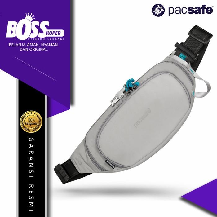 Tas Waistbag Casual/Kasual Pria PACSAFE Selempang/Pinggang Original