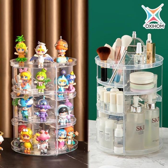 

Pilihan- Oxihom Rak Putar Akrilik Rak Dapur Rak Kosmetik Rak Bumbu Lazy Susan S0159 Penyimpanan