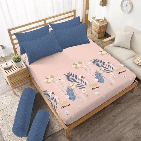 Sprei Deluxe Kintakun 180X200 Chloe - Bantal 4