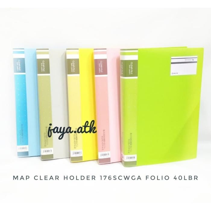 

Pilihan- Map Plastik Dokumen Folio F4 40 Lbr Clear Holder F4 40 Warna Pastel