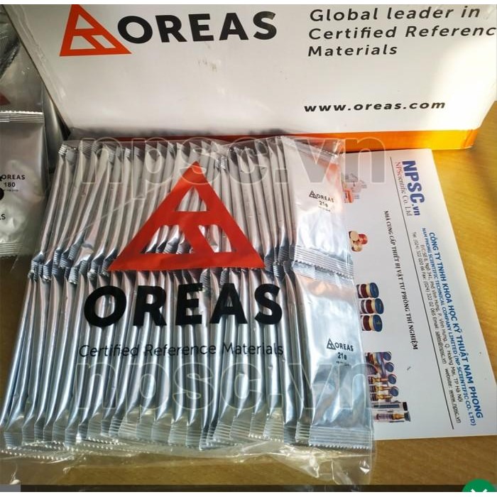 Crm Mineral Ore Nickel Lateritic (Ni) Oreas 10 Gr, 1 Sachet, Paket 175
