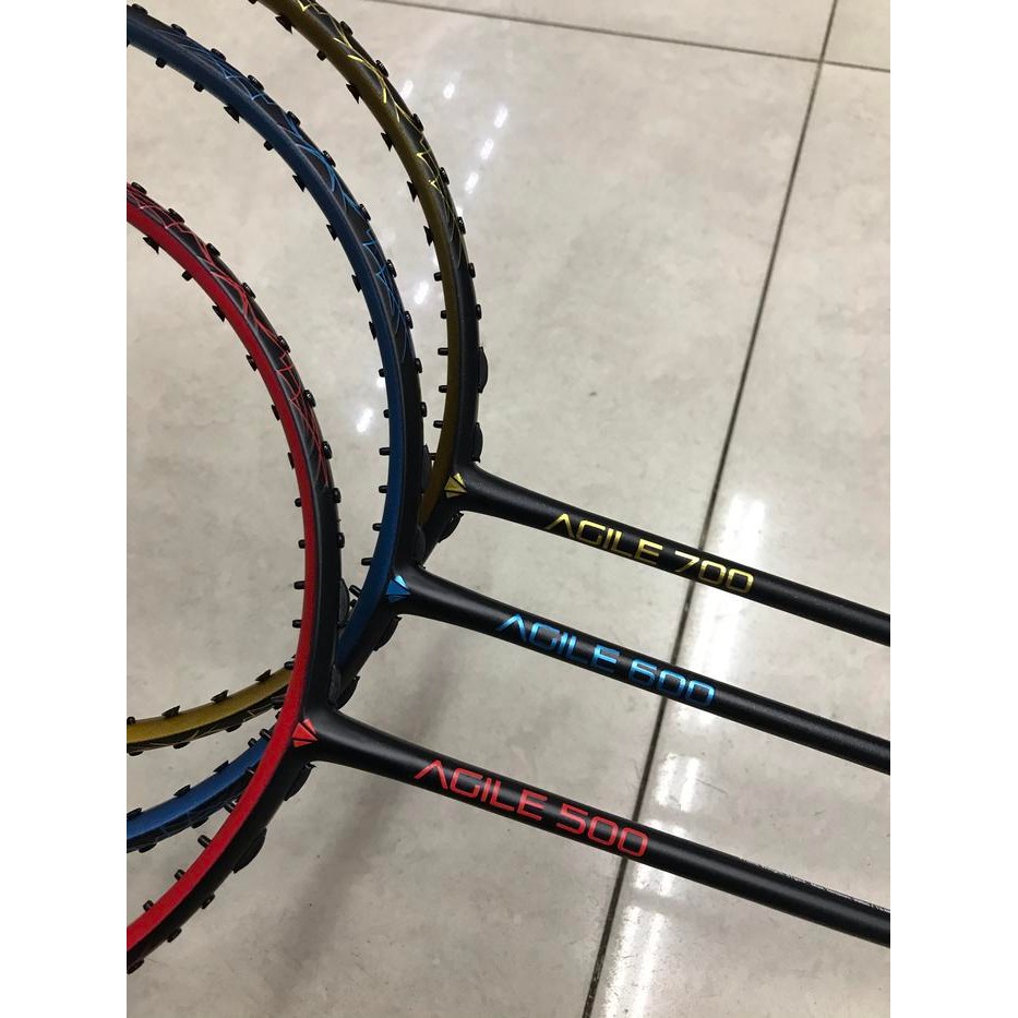Carlton Raket Badminton Agile 500 600 700 Free Cover Original