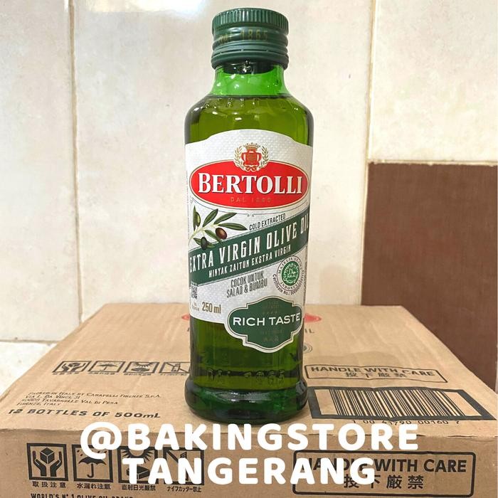 

Pilihan- Bertolli Extra Virgin Olive Oil 250 Ml - Minyak Zaitun