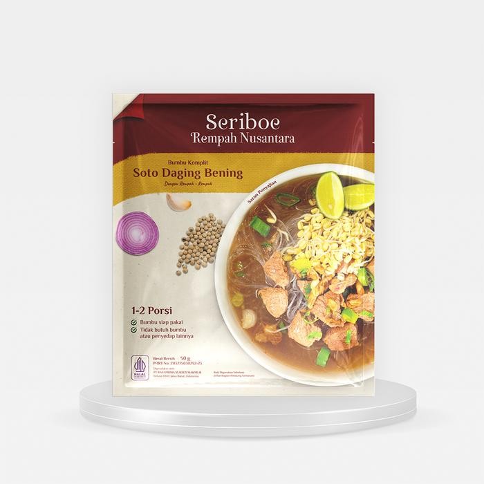 

Pilihan- Bumbu Soto Daging Bening Rempah Nusantara 50 Gr (2 Pcs)