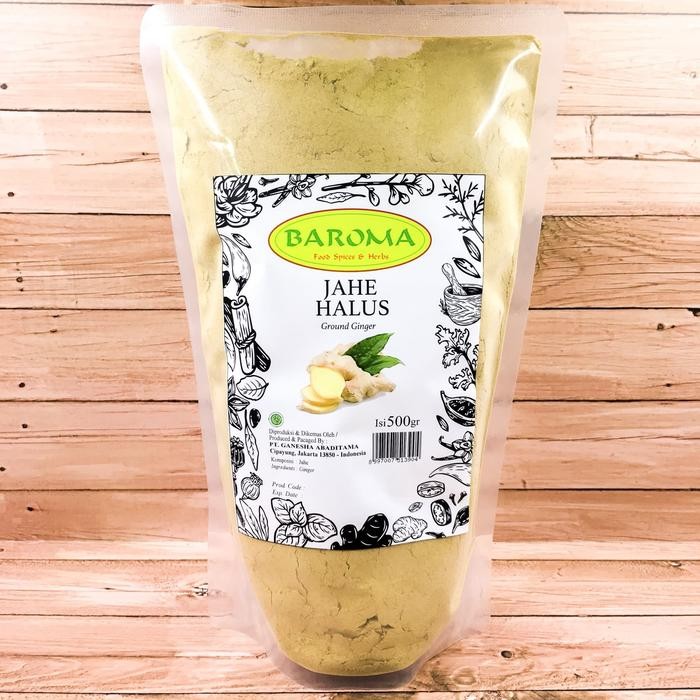 

Pilihan- Jahe Halus / Ginger Powder 500Gr - Baroma Bumbu Rempah