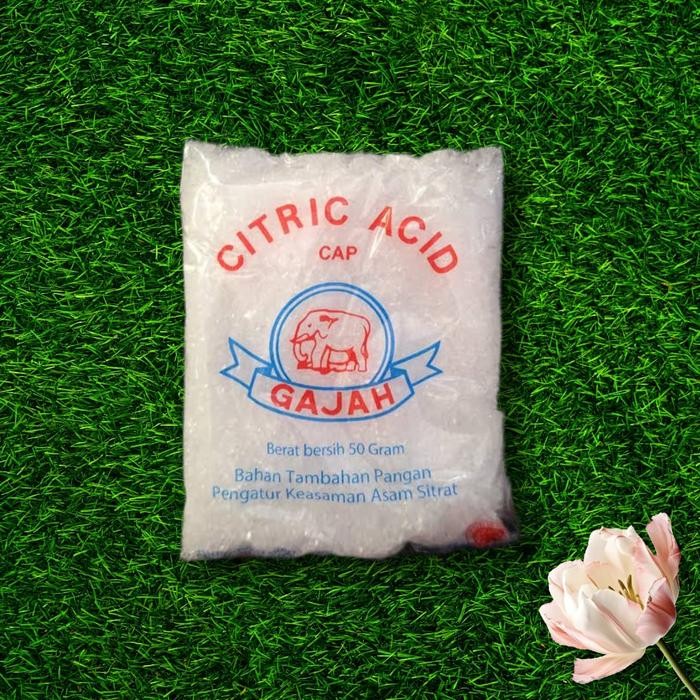 

Pilihan- Citric Acid/Citrun Cap Gajah 50 Gram, 250 Gram/Asam Sitrat/Asam Citrun