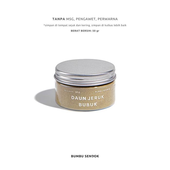 

Pilihan- Bumbu Sendok Daun Jeruk Bubuk 50G