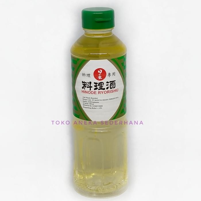 

Pilihan- Hinode Ryorishu Mirin ( Arak Masak ) 500Ml