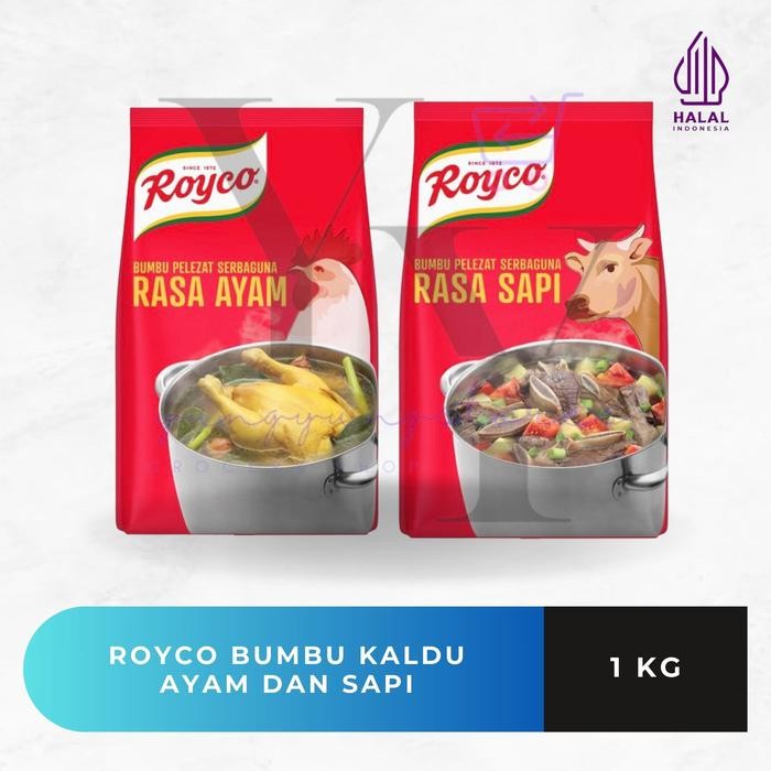 

Pilihan- Royco Bumbu Kaldu Rasa Ayam / Sapi 1 Kg