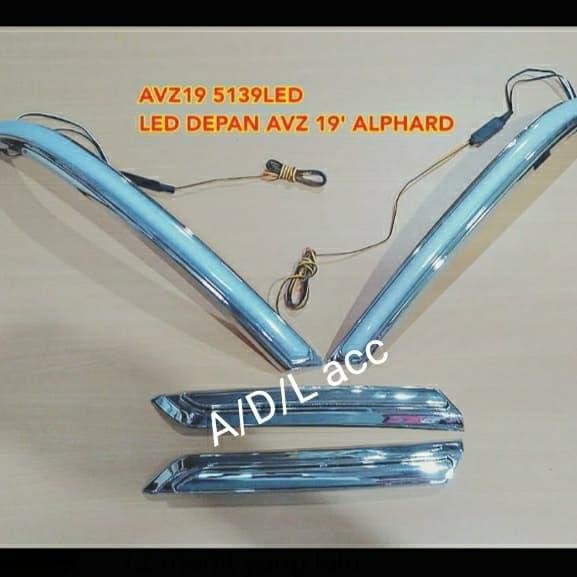 Promo Lampu Led Depan Grill Toyota Avanza 2019 Model Alphard Terlariss 
