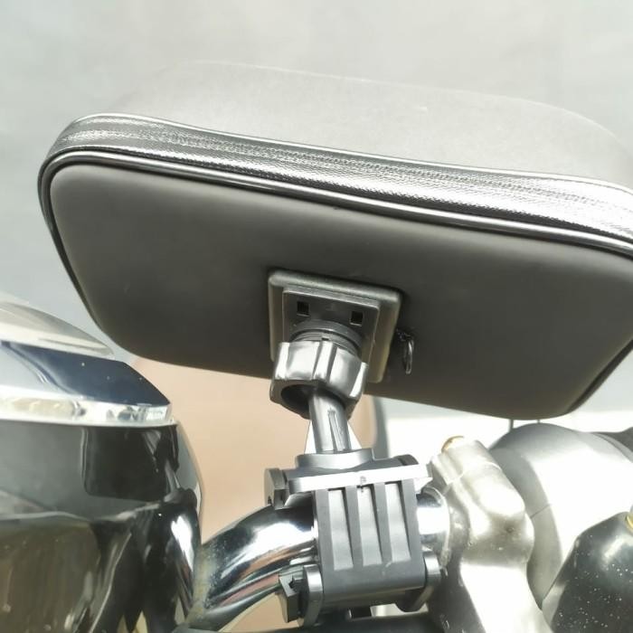 Holder HP Waterproof + Kanopi pasang Stang Motor Size XL (7in)