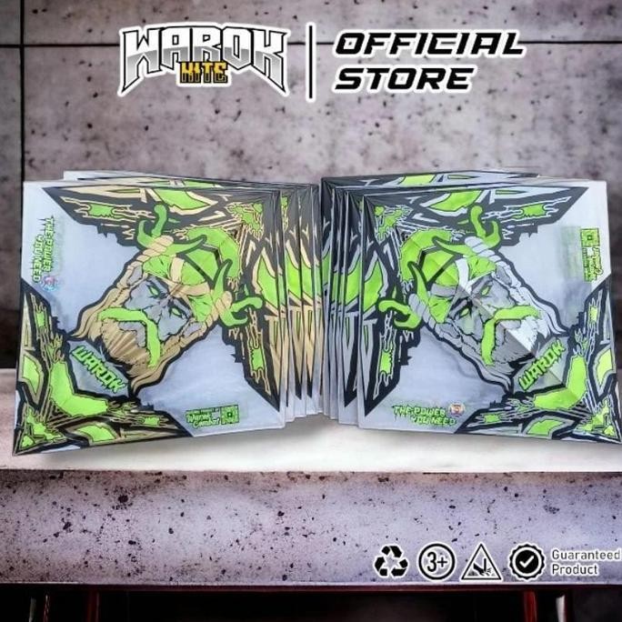 LAYANGAN SUKHOI TURNAMEN WAROK 10 PCS,BAHAN ADIDAS EDITION