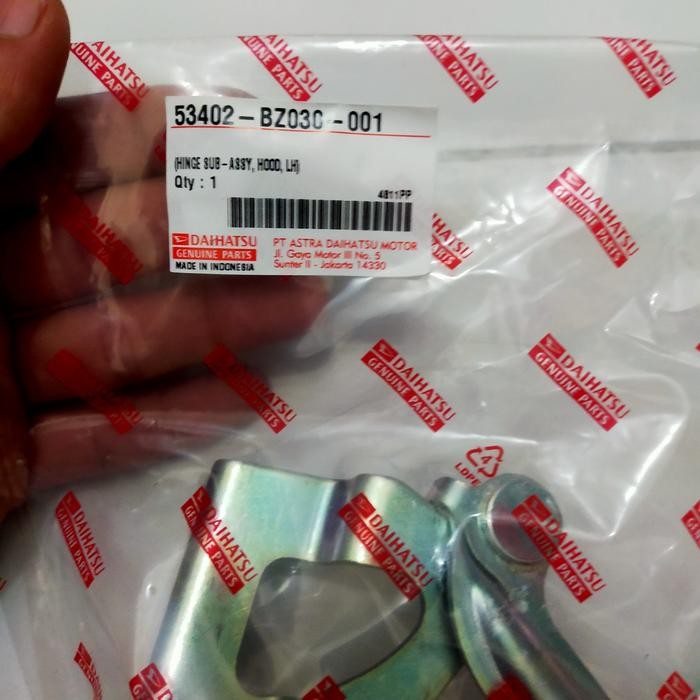 engsel kap mesin Daihatsu grand max Luxio original gres