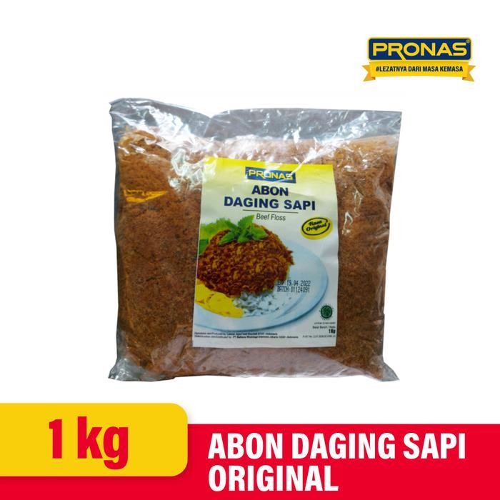 

ASLI Pronas Abon Sapi 1 kg READY STOCK