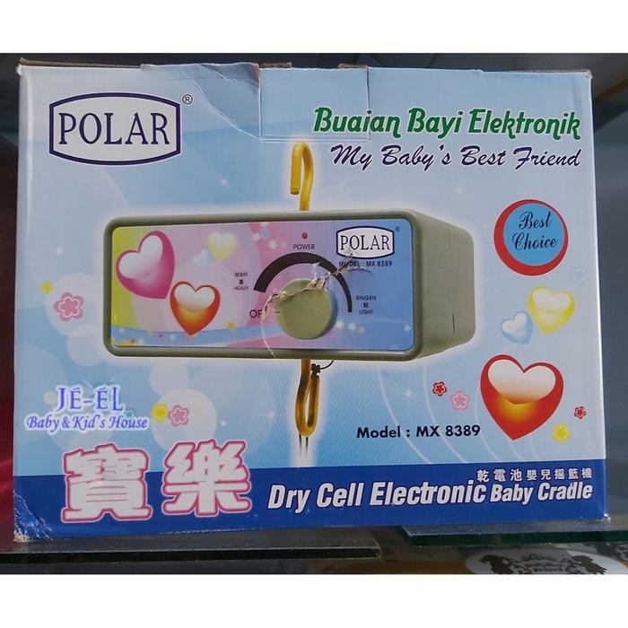 Polar Mesin Ayunan Bayi Elektrik Buatan Malaysia MX8389 / Mesin Ayunan