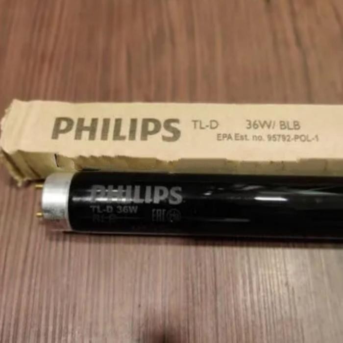 Lampu philips TL-D 36watt BLB UV black light philips