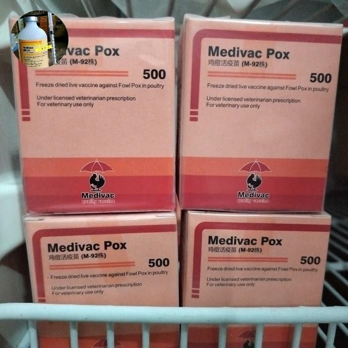 Medivac POX mencegah Cacar pada Unggas Ayam